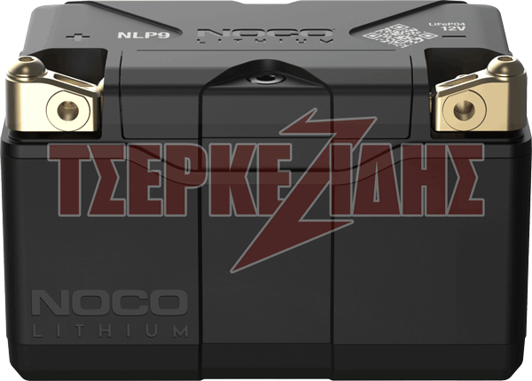 Μπαταρία λιθίου NOCO Powersports NLP9 12V 3Ah 400A(CCA) /αντικ μπατ μολύβδου-οξέος έως και 8.4Ah